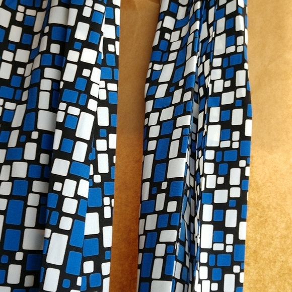 🟦 ON SALE Leslie Fay 3 Pc. Suit Jacket Scarf Skirt size  8 - Picture 5 of 8